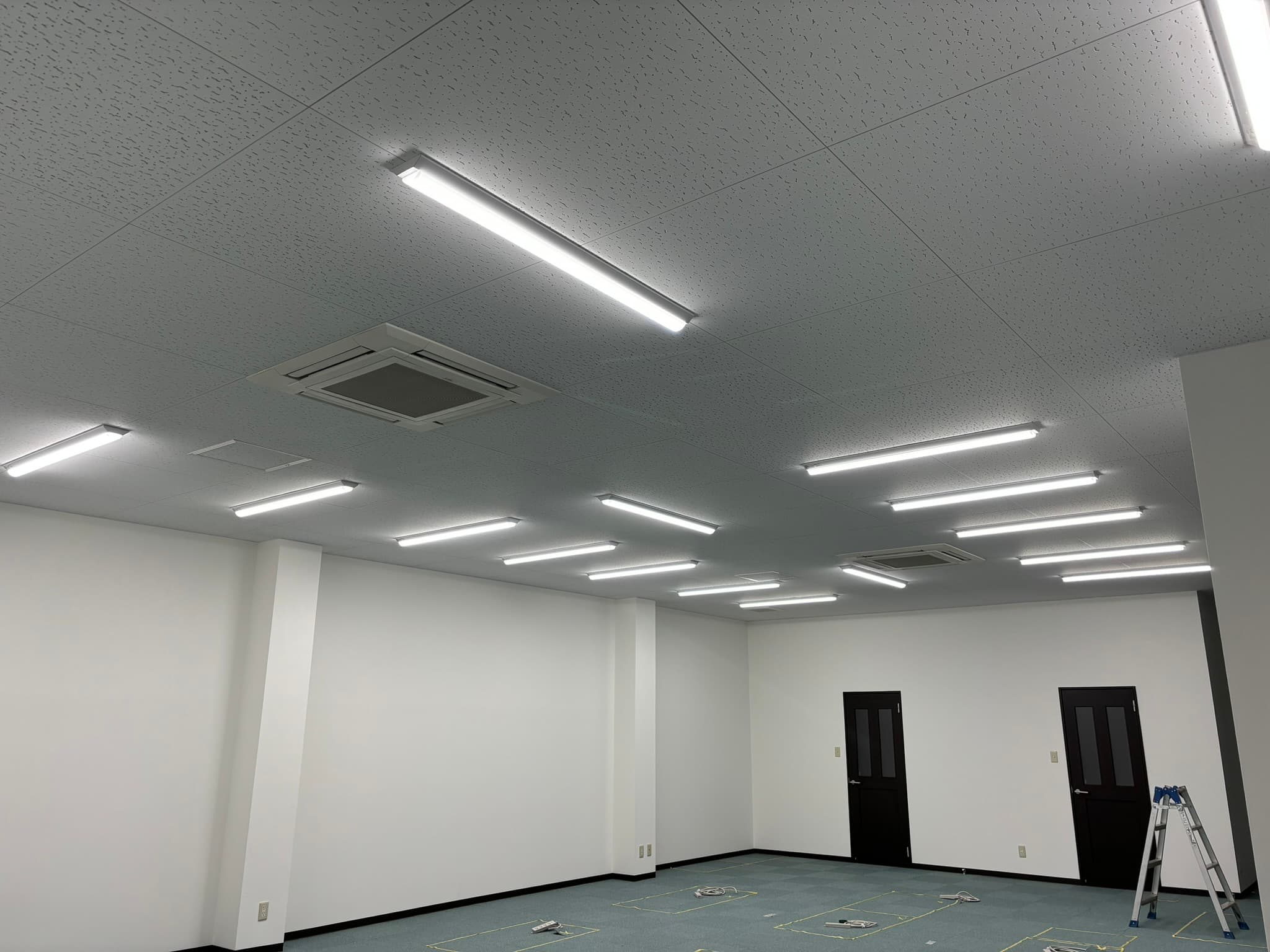 照明設備増設工事